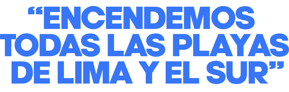 encendemos todas las playas de lima y el sur